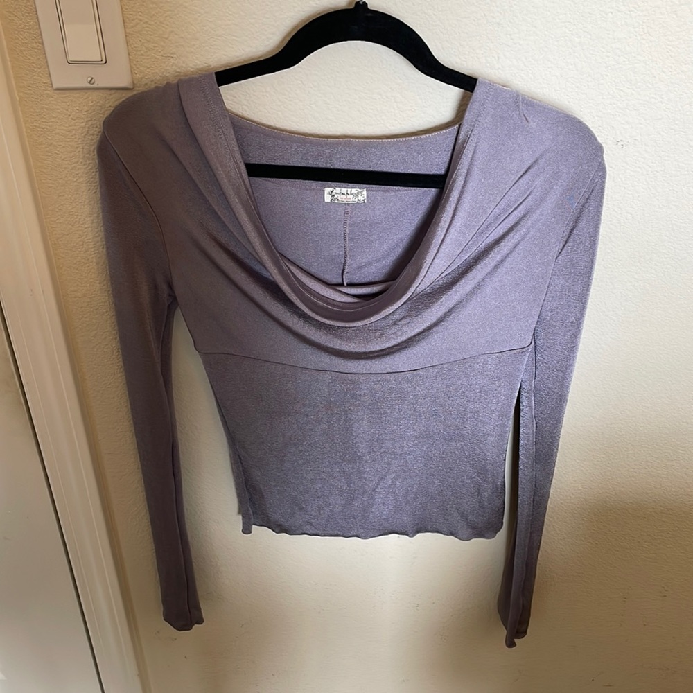 Free People Purple Top